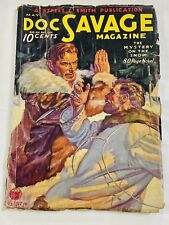 Original Doc Savage May 1934 Pulp Magazine “The Mystery On The Snow” Volume 3 #3 picture