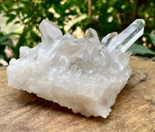 High Grade Natural Himalayan White Crystal 245g Rough Manikaran Quartz Specimen picture