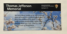 Thomas Jefferson Memorial National Park Unigrid Brochure Map Washington DC picture
