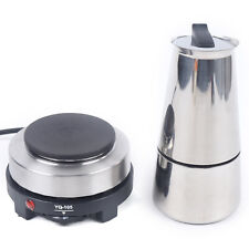Coffee Maker,Stovetop Espresso Coffee Maker Moka Coffee Pot with Electric Stove picture