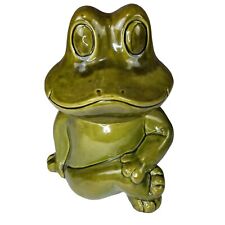Vintage Neil The Frog Cookie Jar Sears Ceramic Large Froggy Canister  picture