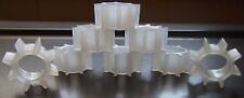 VOTIVE CUP GROMMETS CLEAR NEW(10)HOLD PEG VOTIVE CUPS TIGHT HOME INTERIOR&OTHERS picture