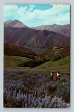 CA-California, Colorful Southern CA Scenic Foothills, Mountains Vintage Postcard picture