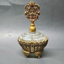 Vintage Ormolu and Glass Perfume Bottle picture