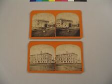 Carter's Oil Clothing Manufactory Factory Stereoview Photos Gloucester Mass  picture