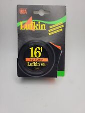 Lufkin 3/4 x 16ft  tape measure 1316 Black  made in USA picture