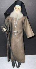 Vintage Greek Russian Orthodox Priest Pope Cloth Doll 10