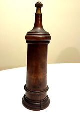Vintage Italian Wormwood Pepper Mill Made in Italy Grinder Fleur-De-Lis C.C. picture