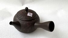 Tokoname yaki Kyusu Japanese Tea Pot Ceramic strainer Gyokko Mogake Yohen Biri picture