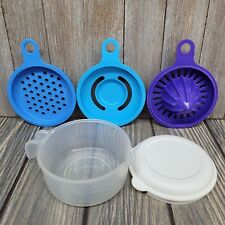 Tupperware All-in-One Juicer/Grater/Egg Separator Measuring Cup Cooks Maid Set picture