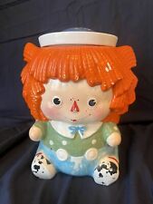 Vintage RAGGEDY ANDY Cookie Jar Made In Japan picture