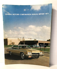 1971 General Motors GM Annual Report - 1972 New Cars - Chevrolet Impala picture