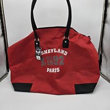 Rare 1992 Disneyland Paris Shoulder Bag Red Large Mickey Mouse 60cm picture