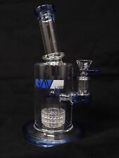 8” GRAV Labs Blue Thick Glass Water Pipe w/ Perc picture
