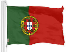 Portugal Portuguese Flag 3x5 FT Printed 150D Polyester By G128 picture