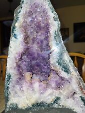Huge Amethyst Geode Over 18 pounds large deep Purple Amethyst Geode picture