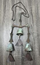 Mid Century Arcosanti Paolo Soleri Early Bronze Bell/Original Hanging Bracket picture