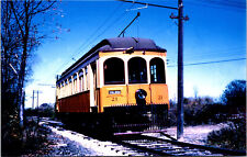Toledo Ohio Postcard Trolley Interurban Tram RPPC 1950s Reprint picture