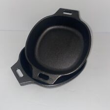 Pampered Chef 5.5” Cast Iron Skillet Set of 2 #100250 picture