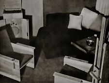 1930/75 MAN RAY Vintage Art Deco Studio Apartment Interior Photo Engraving 11x14 picture