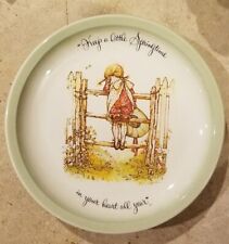 Holly Hobbie Collectors Plate “Keep a little springtime in your heart all year” picture