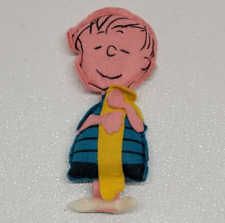 Vintage Simon Simple Peanuts Linus Felt Beanbag Plush 7.5