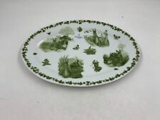 Beatrix Potter Ceramic 14in Oval Spring Bunny Serving Tray AA02B05028 picture