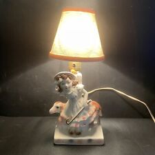 VTG 1961 Table Lamp by Lane & Company Van Nuys California Pottery Child Bedroom picture