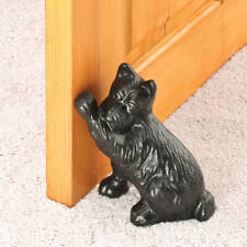 Solid Cast Iron Scottish Terrier Bookend Doorstop Animal Dog Canine Statue picture