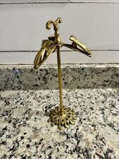 1950s brass hand Clip stand picture
