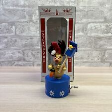 Vintage Steinbach Wooden Music Box Jingle Bells | Reindeer | Made In Germany picture