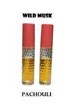Wild Musk Pachouli Blend Cologne Spray by Coty .5 fl oz Lot Of 2 picture