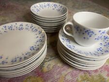 Vintage 60’s Sheffield Rhapsody Fine China 503 Lot Plates, Tea Cups, Saucers picture