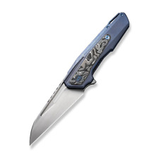 WE Knives Falcaria 23012B-3 Titanium Carbon Fiber 20CV Stainless Pocket Knife picture
