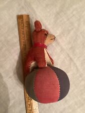 Chicago’s Century of Progress 1933 - 1934 Bear On Ball Pincushion Tape Measure picture