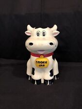 Vintage Cow Mooing Cookie Jar Working D66 picture