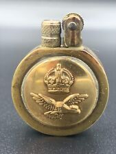Vintage WWII Military Bras Steel Petrol Trench Art Cigarette Lighter circa 1940s picture