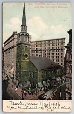 Boston MA Old South Church As It Was In Early 1900s UDB Postcard T13 picture