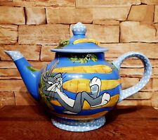 Droll Designs Bugs Bunny Teapot Warner Brothers COA 10/300 Ltd Edition picture