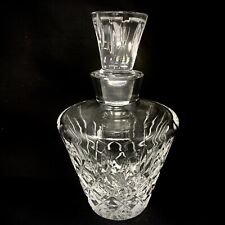 Royal Irish Perfume Bottle Vanity Crystal Hand Cut Lead Glass Ireland Signed 6