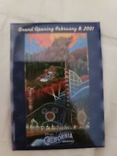 2001 DISNEY CALIFORNIA ADVENTURE DCA GRAND OPENING PIN Cardboard New picture