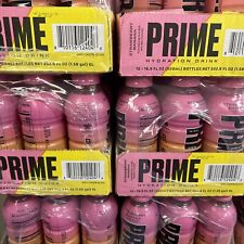 New PRIME Hydration - Strawberry Banana 16.9 Ounces 12 Bottles  picture