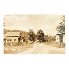 School Street Grafton Vermont RPPC Postcard c1910 Homes Road Real Photo A2944 picture