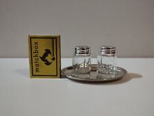 🟢Christofle Salt and Pepper Shaker??? 925 Sterling Silver With Tray🟢 picture