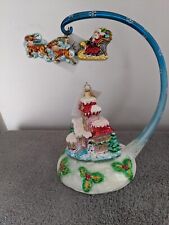 Vintage 2002 Christopher Radko Midnight Magic 3 Piece Ornament. Pre-owned  picture