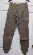 New USGI Polypro Cold Weather Drawers Pants ECWCS Thermal Army Brown - Medium picture