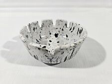 Vtg Silite Ashtray Round Melamine Speckled Confetti Drip Rare Mid Century picture