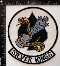 Cold War USN US Navy VF-92 Fighter Squadron Silver Kings Japanese Made Patch picture