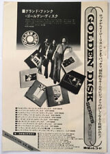 GRAND FUNK RAILROAD GOLDEN DISK Album Advert 1972 CLIPPING JAPAN MAGAZINE ML 7J picture