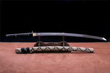 Japanese Sword Samurai Katana Sharp 1095 High Manganese Steel Blade Full Tang picture